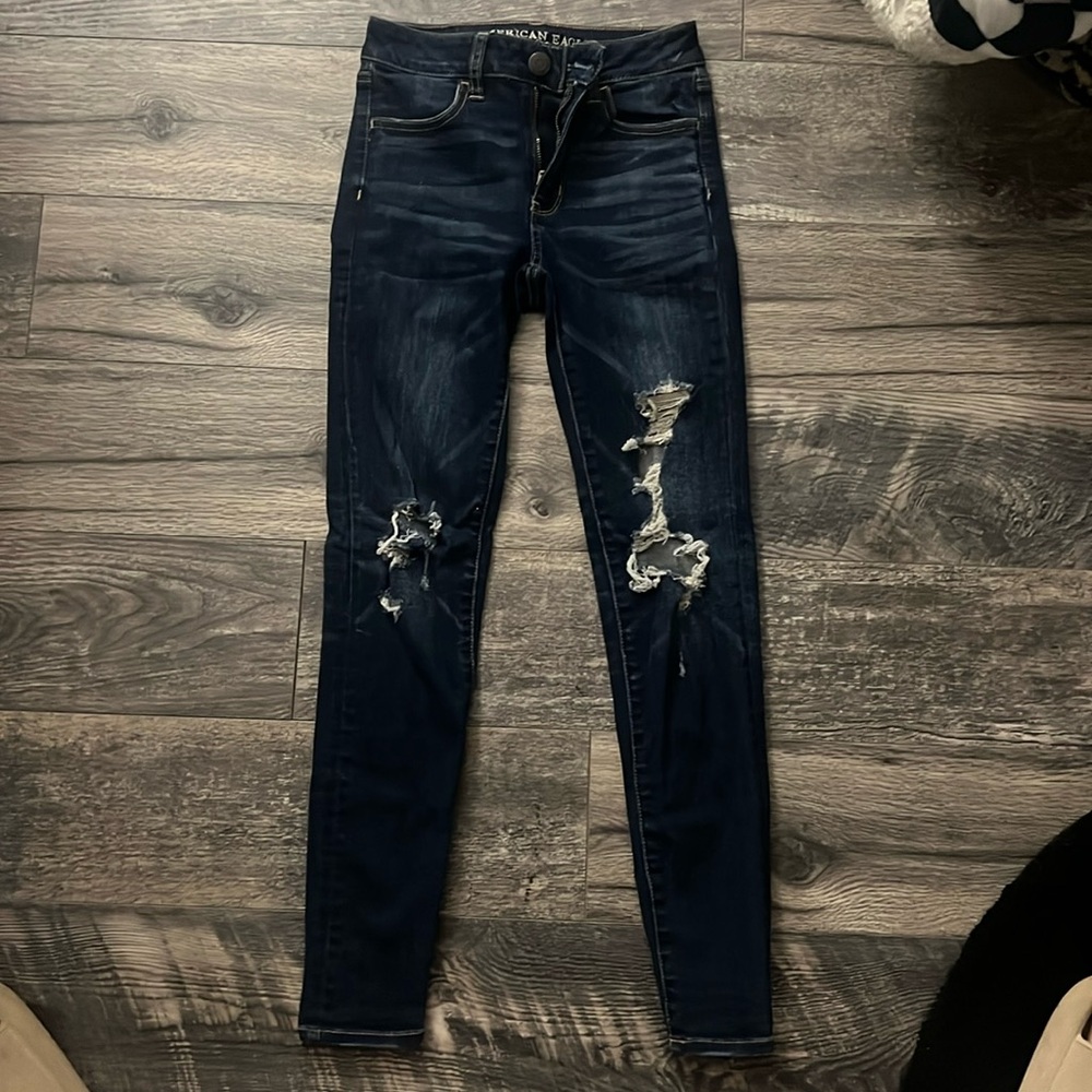 American eagle skinny jeans short